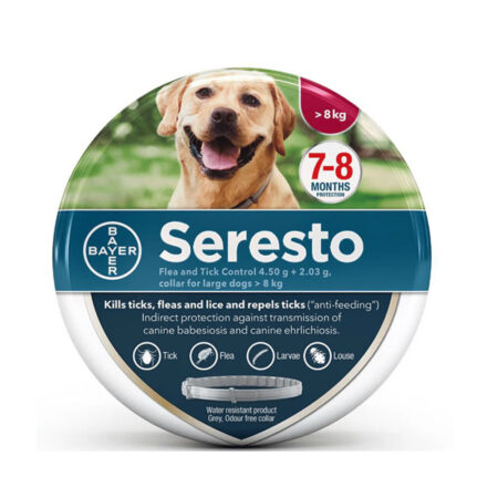 세레스토 진드기 및 벼룩퇴치 목걸이 (Seresto Tick and Flea Collar for Large Dogs)