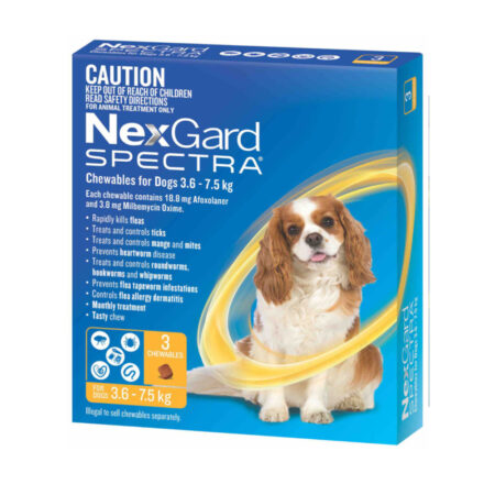 넥스가드 스펙트라 스몰 (Nexgard Spectra Small) 3.6 - 7.5kg