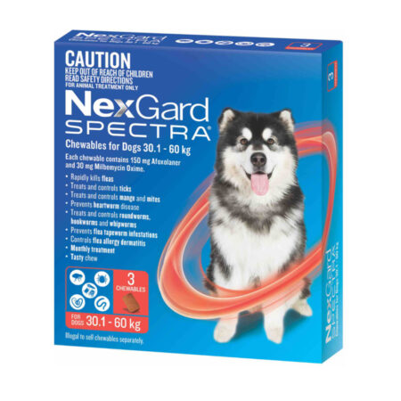 넥스가드 스펙트라 엑스라지 (Nexgard Spectra XL) 30 - 60 kg