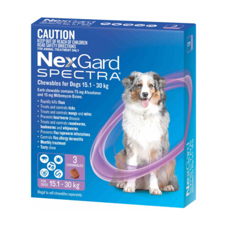 넥스가드 스펙트라 라지 (Nexgard Spectra Large) 15 - 30 kg