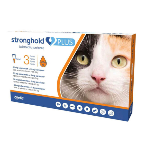 스트롱홀드 플러스 (Stronghold Plus for Medium Cats) 2.5 kg - 5 kg