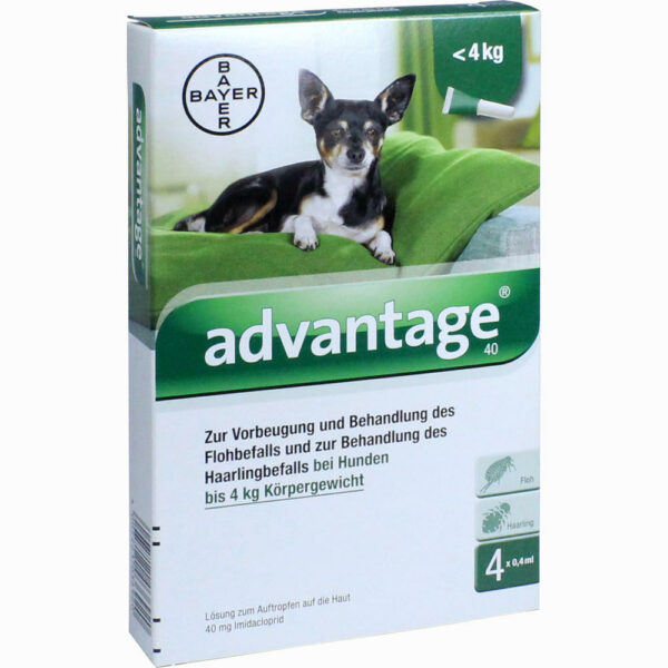 어드밴티지 그린 (Advantage Green Dogs) 4kg 이하