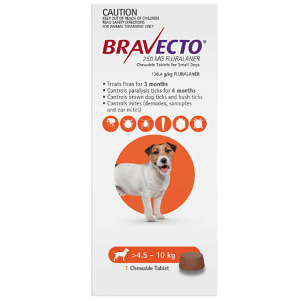 브라벡토 포 독스(Bravecto For Dogs) 4-10kg