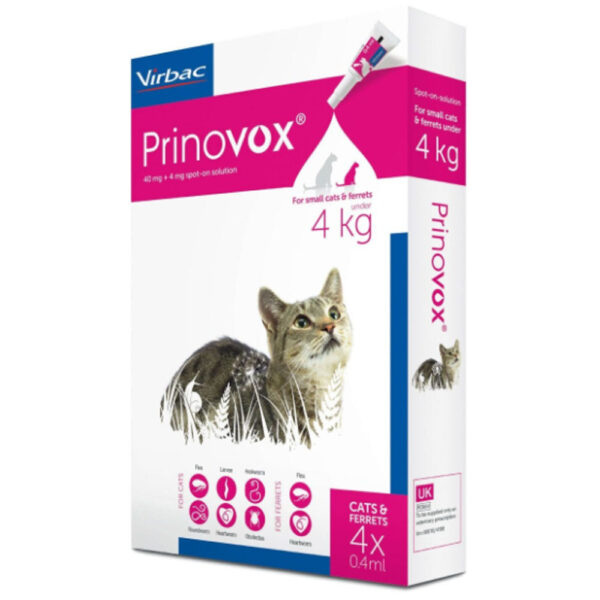 프리노복스 고양이/패럿용 (Prinovox for Cats and Ferrets) 4 kg 이하