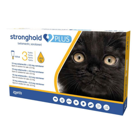 스트롱홀드 플러스 (Stronghold Plus for Small Cats) 2.5 kg 이하