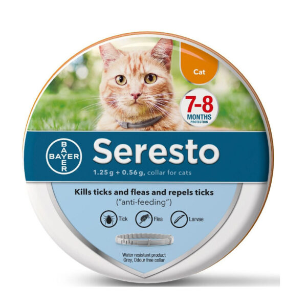 고양이용 세레스토 진드기 및 벼룩퇴치 목걸이 (Seresto for Cats Tick And Flea Collar)