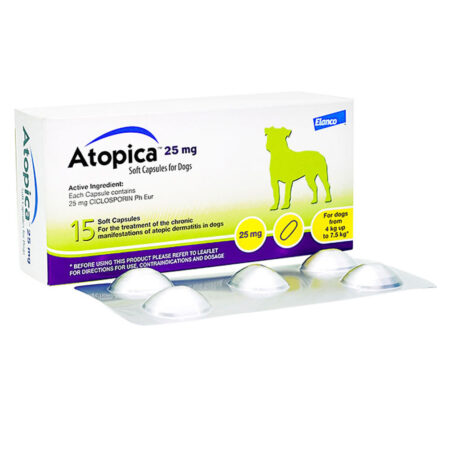 아토피카 Atopica 25mg (사이클로스포린 Cyclosporin 25mg )