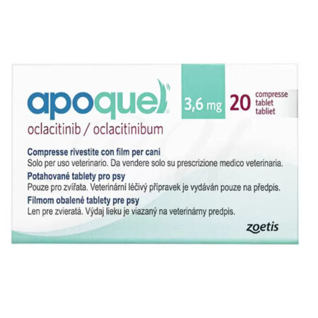 아포퀠 apoquel 3.6mg (오클라시티닙 Oclacitinib 3.6mg )