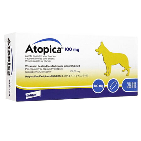 아토피카 Atopica 100mg (사이클로스포린 Cyclosporin 100mg )